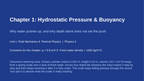 Hydrostatic Pressure & Buoyancy Slide Show Presentation sample page