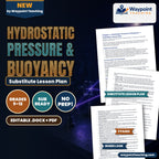Hydrostatic Pressure & Buoyancy Substitute Lesson Plan cover