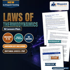Laws of Thermodynamics 5E Lesson Plan cover