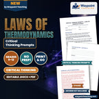 Laws of Thermodynamics Critical Thinking Prompts cover