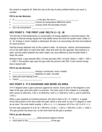 Laws of Thermodynamics Guided Notes sample page