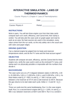 Laws of Thermodynamics Interactive Simulation sample page