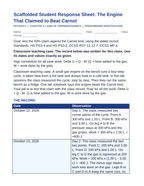 Laws of Thermodynamics Scaffolded Phenomena-Based Lesson: The Engine That Claimed to Beat Carnot Student Response Sheet sample page