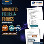 Magnetic Fields & Forces Guided Notes cover
