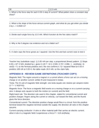 Magnetic Fields & Forces Substitute Lesson Plan sample page