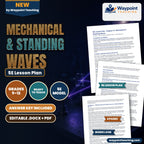 Mechanical & Standing Waves 5E Lesson Plan cover