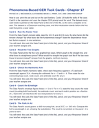 Mechanical & Standing Waves CER Task Cards sample page