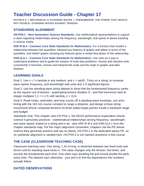 Mechanical & Standing Waves Phenomena-Based Lesson: The String That Would Not Double: Standing Waves Against Tension Teacher Discussion Guide sample page