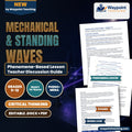 Mechanical & Standing Waves Phenomena-Based Lesson: The String That Would Not Double: Standing Waves Against Tension Teacher Discussion Guide cover