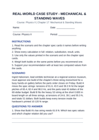 Mechanical & Standing Waves Real-World Case Study sample page