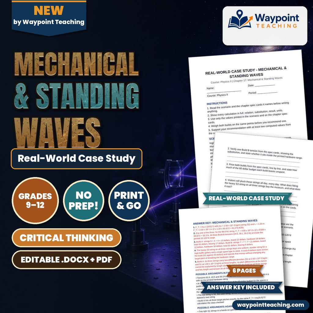 Mechanical & Standing Waves Real-World Case Study cover