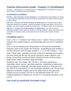 Mechanical & Standing Waves Scaffolded Phenomena-Based Lesson: The String That Would Not Double: Standing Waves and Tension Teacher Discussion Guide sample page