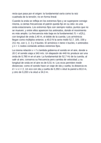 Mechanical & Standing Waves Spanish Reading Passage & Comprehension Questions sample page