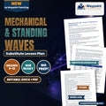 Mechanical & Standing Waves Substitute Lesson Plan cover