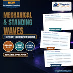 Mechanical & Standing Waves Tic-Tac-Toe Review Game cover