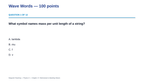 Mechanical & Standing Waves Trivia Board Game sample page