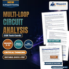 Multi-Loop Circuit Analysis CER Task Cards cover