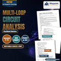 Multi-Loop Circuit Analysis Guided Notes cover