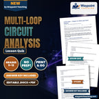Multi-Loop Circuit Analysis Lesson Quiz cover
