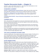 Multi-Loop Circuit Analysis Phenomena-Based Lesson: The Two-Battery Mesh Bench: Do the Branch Currents Obey One Battery at a Time? Teacher Discussion Guide sample page