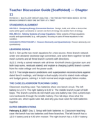 Multi-Loop Circuit Analysis Scaffolded Phenomena-Based Lesson: The Two-Battery Mesh Bench: Do the Branch Currents Obey One Battery at a Time? Teacher Discussion Guide sample page