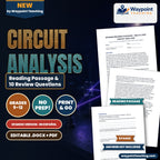 Multi-Loop Circuit Analysis Spanish Reading Passage & Comprehension Questions cover