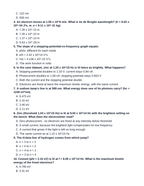 Quantum & Atomic Physics Lesson Quiz sample page