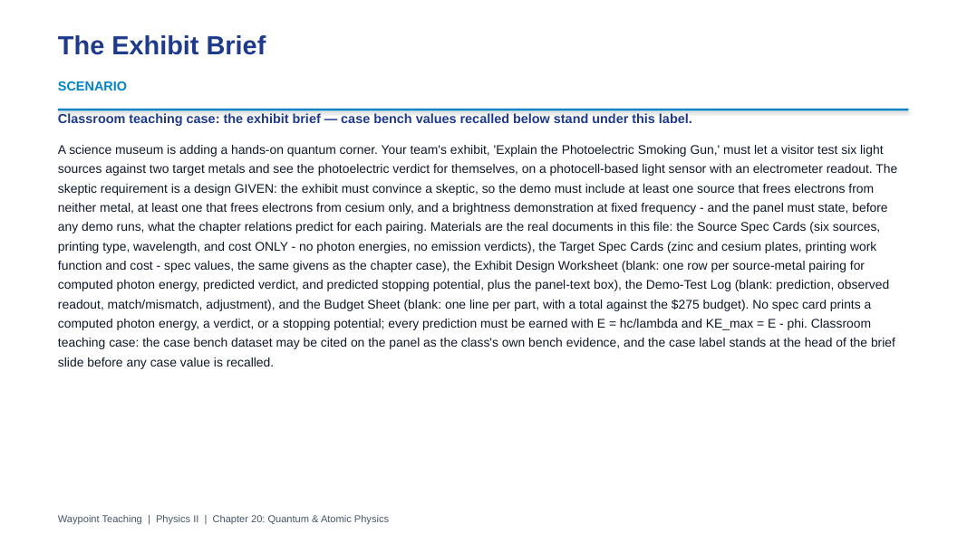 Quantum & Atomic Physics Project-Based Learning Activity sample page