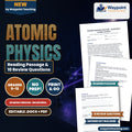 Quantum & Atomic Physics Spanish Reading Passage & Comprehension Questions cover