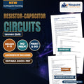 Resistor-Capacitor Circuits Lesson Quiz cover