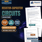 Resistor-Capacitor Circuits Lesson Quiz cover