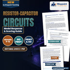 Resistor-Capacitor Circuits Model Response & Scoring Guide cover