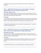 Series & Parallel Circuits Bell Ringers & Exit Tickets sample page