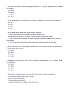 Series & Parallel Circuits Lesson Quiz sample page
