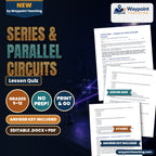 Series & Parallel Circuits Lesson Quiz cover