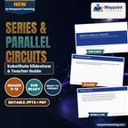 Series & Parallel Circuits Substitute Slideshow & Teacher Guide cover