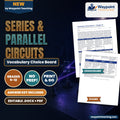 Series & Parallel Circuits Vocabulary Choice Board cover
