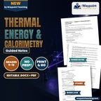 Thermal Energy & Calorimetry Guided Notes cover