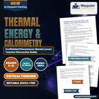 Thermal Energy & Calorimetry Scaffolded Phenomena-Based Lesson: The Calorimeter Puzzle: Where Did the Energy Go? Teacher Discussion Guide cover