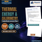 Thermal Energy & Calorimetry Substitute Lesson Plan cover