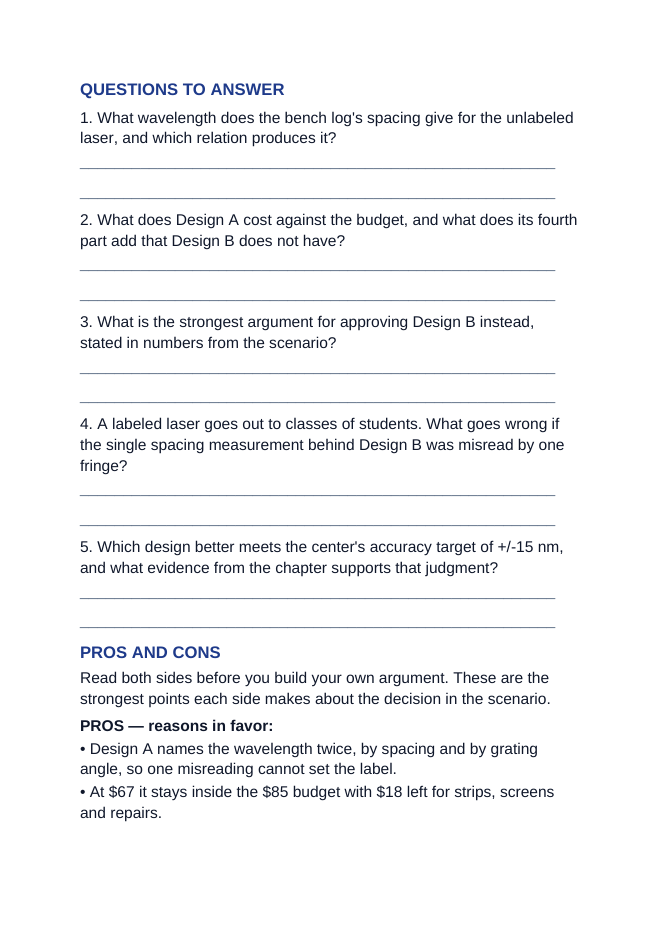 Wave Interference & Diffraction Real-World Case Study sample page
