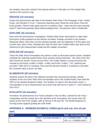 Motion Sensors & Experimental Uncertainty 5E Lesson Plan sample page