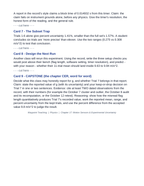 Motion Sensors & Experimental Uncertainty CER Task Cards sample page