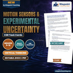 Motion Sensors & Experimental Uncertainty CER Task Cards cover