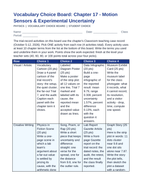 Motion Sensors & Experimental Uncertainty Vocabulary Choice Board sample page