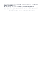 Multi-Stage Motion & Stopping Distance Lesson Quiz sample page