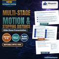 Multi-Stage Motion & Stopping Distance Slide Show Presentation cover
