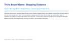 Multi-Stage Motion & Stopping Distance Trivia Board Game sample page