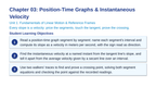 Position-Time Graphs & Instantaneous Velocity Slide Show Presentation sample page