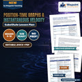 Position-Time Graphs & Instantaneous Velocity Substitute Lesson Plan cover